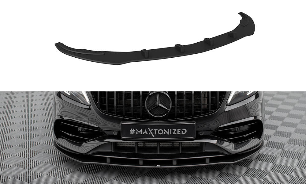 Maxton Design Street Pro Front Splitter Mercedes Benz A Class Amg Line W176 Facelift Royal 4326