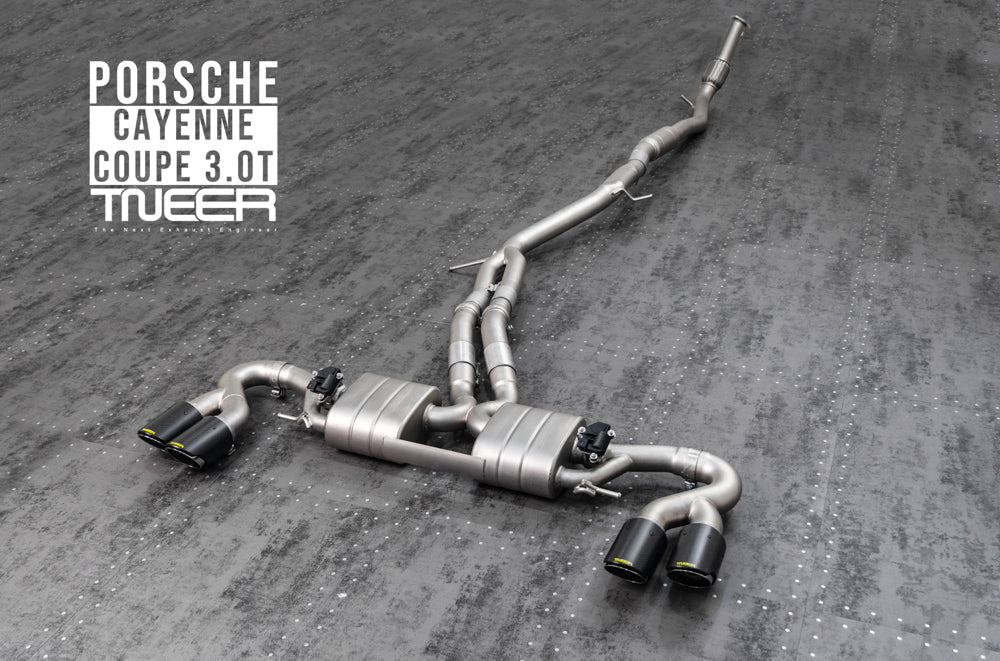 Porsche cayenne 2024 exhaust system