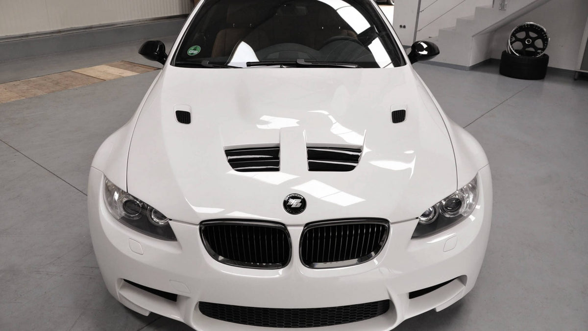 For BMW E92 M3 PD Style Carbon Fiber/Glass Fiber Front Bumper