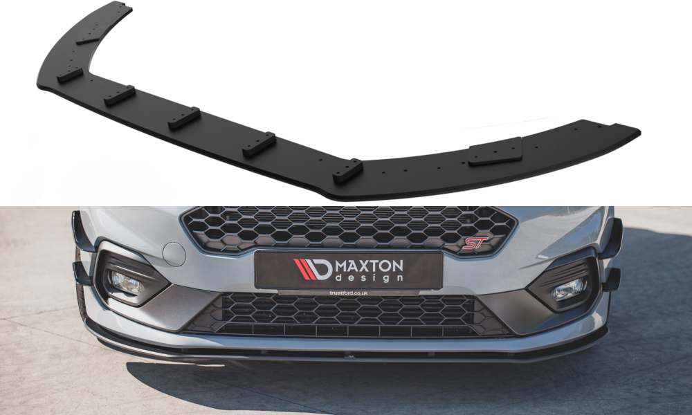 Maxton Design - Racing Durability Front Splitter Ford Fiesta ST / ST-Line  MK8