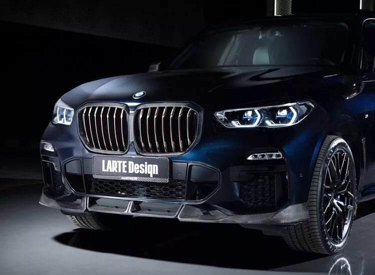 Larte Design Carbon Front Splitter Outer Parts for BMW G05 X5