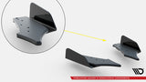 Maxton Design - Street Pro Rear Side Splitters + Flaps Volkswagen Scirocco R MK3