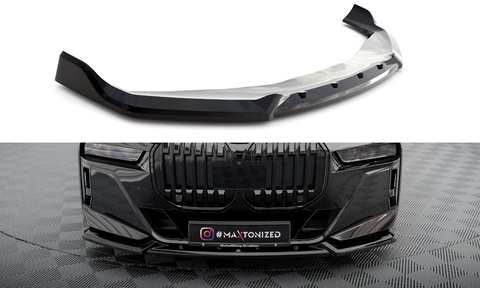 Maxton Design - Front Splitter V.2 BMW Series 7 M-Pack / M760E / I7 M-Pack G70 Front Spoiler Maxton Design royalty-bespoke.myshopify.com 