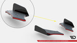 Maxton Design - Street Pro Rear Side Splitters + Flaps Audi S3 Sportback 8Y (Facelift)