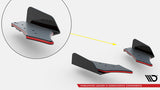 Maxton Design - Street Pro Rear Side Splitters + Flaps Audi S3 Sportback 8Y (Facelift)