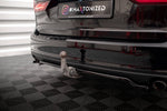 Maxton Design - Central Rear Splitter (With Vertical Bars) V.2 Volvo V90 MK2