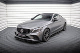 Maxton Design - Street Pro Side Skirts Diffusers Mercedes Benz C43 AMG Coupe C205 (Facelift)