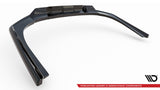 Maxton Design - Central Rear Splitter (with Vertical Bars) BMW Series 7 M-Pack G70