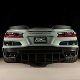 Racing Sport Concepts - Wicker Bill Extension Chevrolet Corvette C8 Z06