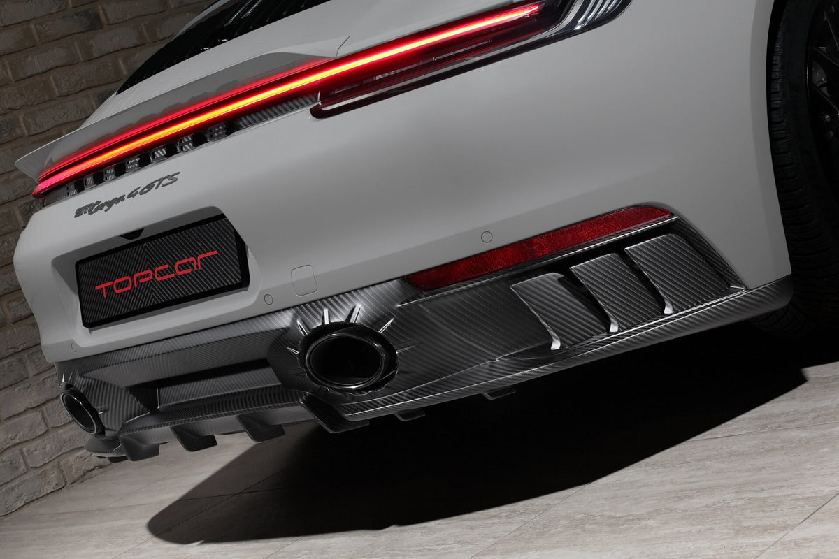 Topcar Design - Rear Diffuser Porsche 992 Carrera/Targa GTS | Royal ...