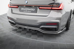 Maxton Design - Carbon Fiber Rear Splitter BMW Series 7 M-Pack G11 (Facelift)