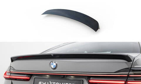 Maxton Design - Carbon Fiber Tailgate Spoiler BMW Series 7 M-Pack G11 (Facelift)