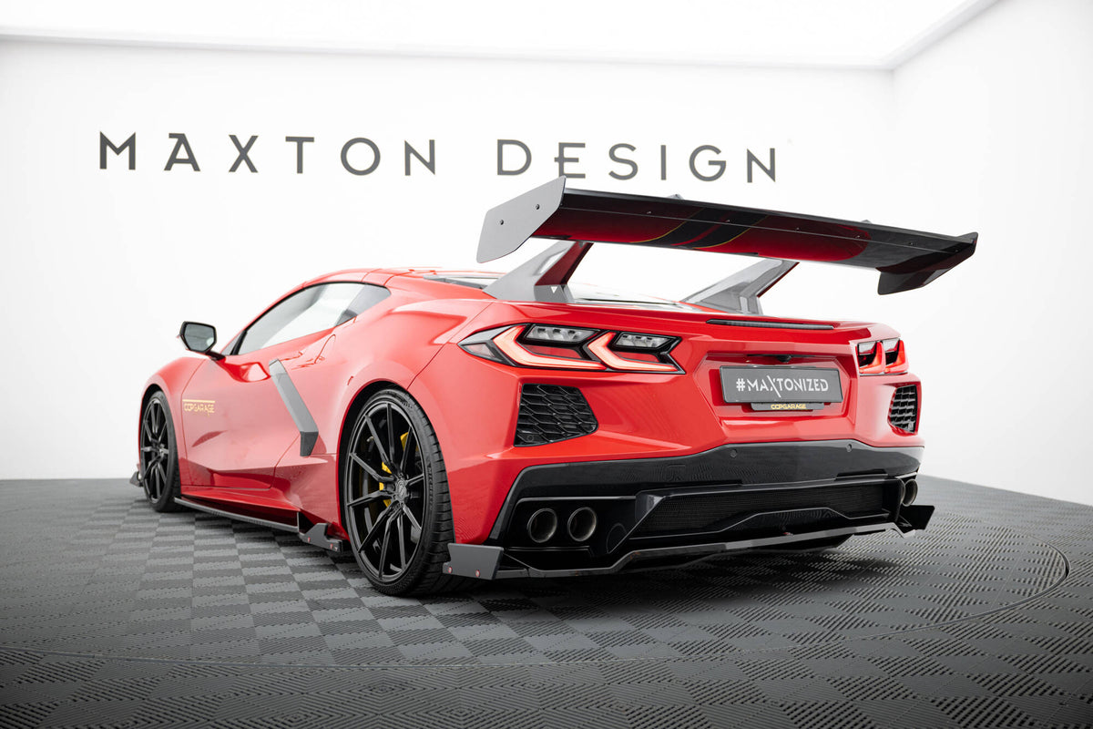 Maxton Design - Carbon Fiber Rear Wing Chevrolet Corvette C8 | Royal ...