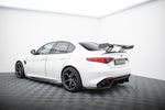 Maxton Design - Carbon Fiber Rear Wing + LED Alfa Romeo Giulia Quadrifoglio