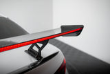 Maxton Design - Carbon Fiber Rear Wing + LED Alfa Romeo Giulia Quadrifoglio