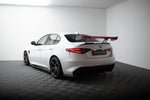 Maxton Design - Carbon Fiber Rear Wing + LED Alfa Romeo Giulia Quadrifoglio