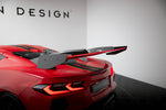 Maxton Design - Carbon Fiber Rear Wing + LED Chevrolet Corvette C8