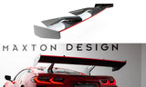 Maxton Design - Carbon Fiber Rear Wing + LED Chevrolet Corvette C8