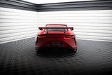 Maxton Design - Carbon Fiber Rear Wing with Internal Brackets Uprights + LED Lexus LC