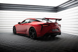 Maxton Design - Carbon Fiber Rear Wing with Internal Brackets Uprights + LED Lexus LC