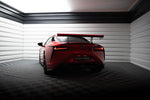 Maxton Design - Carbon Fiber Rear Wing with Internal Brackets Uprights + LED Lexus LC