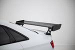 Maxton Design - Carbon Fiber Rear Wing with External Brackets Uprights Audi A3 / A3 S-Line / S3 / RS3 Sedan 8V / 8V (Facelift)