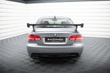 Maxton Design - Carbon Fiber Rear Wing with External Brackets Uprights BMW Series 3 / M3 Coupe E92