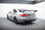 Maxton Design - Carbon Fiber Rear Wing with External Brackets Uprights BMW Series 3 / M3 Coupe E92