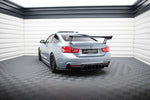 Maxton Design - Carbon Fiber Rear Wing with External Brackets Uprights BMW Series 4 / Series 4 M-Pack Coupe F32