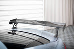 Maxton Design - Carbon Fiber Rear Wing with External Brackets Uprights BMW Series 4 / Series 4 M-Pack Coupe F32