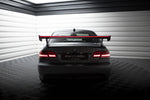 Maxton Design - Carbon Fiber Rear Wing with External Brackets Uprights + LED BMW Series 3 / M3 Coupe E92