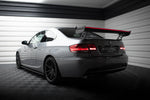 Maxton Design - Carbon Fiber Rear Wing with External Brackets Uprights + LED BMW Series 3 / M3 Coupe E92