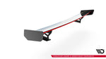 Maxton Design - Carbon Fiber Rear Wing with External Brackets Uprights + LED BMW Series 3 / M3 Coupe E92