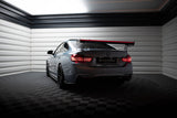 Maxton Design - Carbon Fiber Rear Wing with External Brackets Uprights + LED BMW Series 4 / Series 4 M-Pack Coupe F32