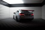 Maxton Design - Carbon Fiber Rear Wing with External Brackets Uprights + LED BMW Series 4 / Series 4 M-Pack Coupe F32