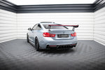 Maxton Design - Carbon Fiber Rear Wing with External Brackets Uprights + LED BMW Series 4 / Series 4 M-Pack Coupe F32