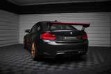 Maxton Design - Carbon Fiber Rear Wing (External Brackets Uprights) + LED BMW M2 F87