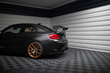 Maxton Design - Carbon Fiber Rear Wing (External Brackets Uprights) + LED BMW M2 F87