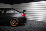 Maxton Design - Carbon Fiber Rear Wing (External Brackets Uprights) + LED BMW M2 F87