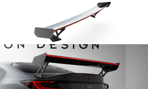 Maxton Design - Carbon Fiber Rear Wing with External Brackets Uprights + LED Toyota GR86 / Subaru BRZ MK2 Rear Wing Maxton Design royalty-bespoke.myshopify.com 