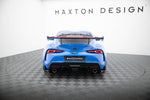 Maxton Design - Carbon Fiber Rear Wing with External Brackets Uprights + LED Toyota Supra MK5