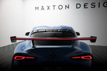 Maxton Design - Carbon Fiber Rear Wing with External Brackets Uprights + LED Toyota Supra MK5