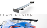 Maxton Design - Carbon Fiber Rear Wing with External Brackets Uprights Toyota Supra MK5