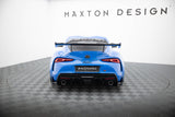 Maxton Design - Carbon Fiber Rear Wing with External Brackets Uprights Toyota Supra MK5