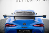 Maxton Design - Carbon Fiber Rear Wing with External Brackets Uprights Toyota Supra MK5