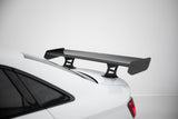 Maxton Design - Carbon Fiber Rear Wing with Internal Brackets Uprights Audi A3 / A3 S-Line / S3 / RS3 Sedan 8V / 8V (Facelift)