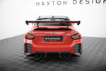 Maxton Design - Carbon Fiber Rear Wing with Internal Brackets Uprights BMW M2 G87