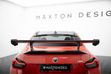 Maxton Design - Carbon Fiber Rear Wing with Internal Brackets Uprights BMW M2 G87