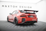 Maxton Design - Carbon Fiber Rear Wing with Internal Brackets Uprights BMW M2 G87