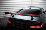 Maxton Design - Carbon Fiber Rear Wing with Internal Brackets Uprights + LED BMW Series 4 / Series 4 M-Pack Coupe F32